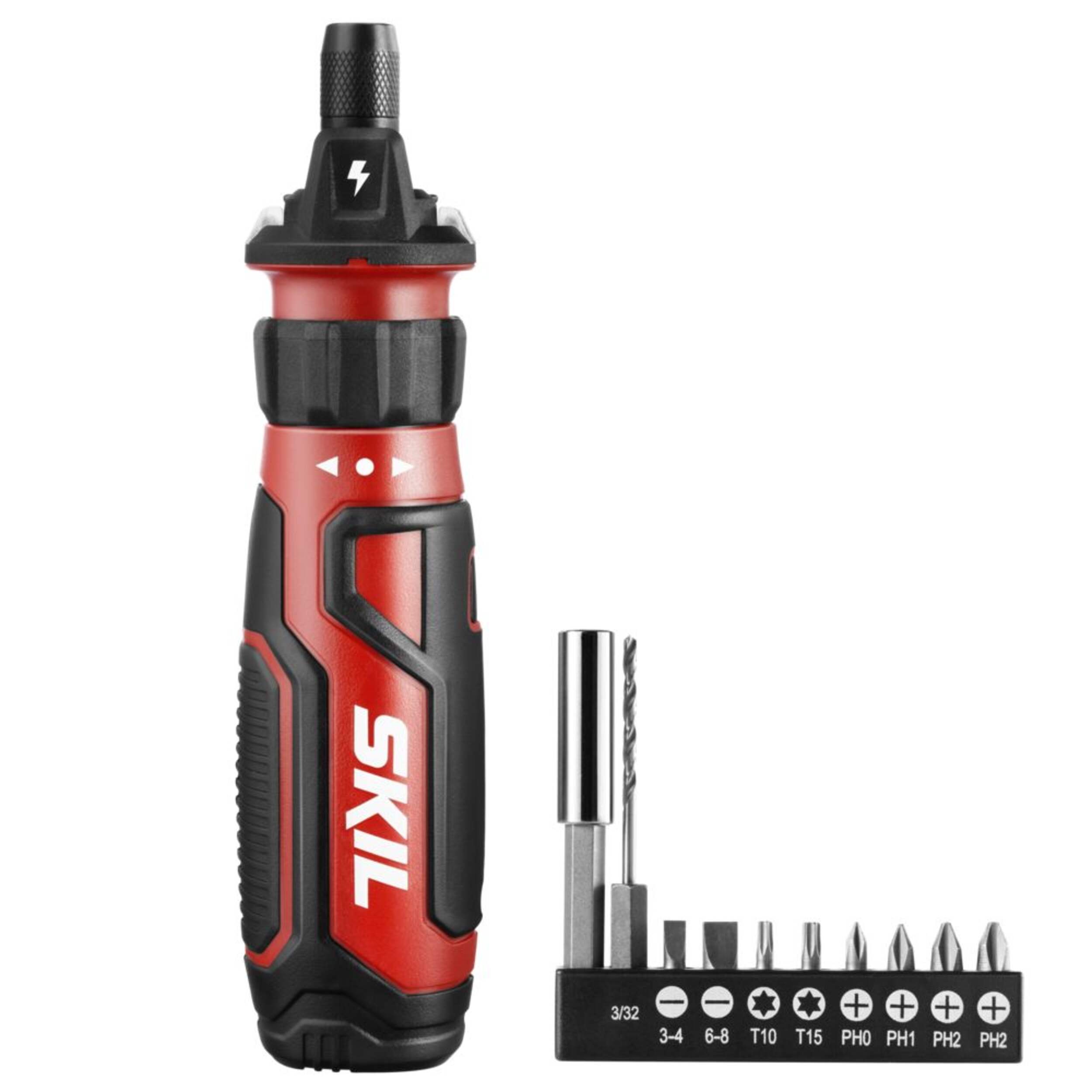Tournevis rechargeable 4V SKIL, détection de circuit Front_Flat