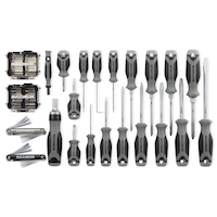 MAXIMUM S2 Steel Screwdriver Set 100-pc Overhead_Flat