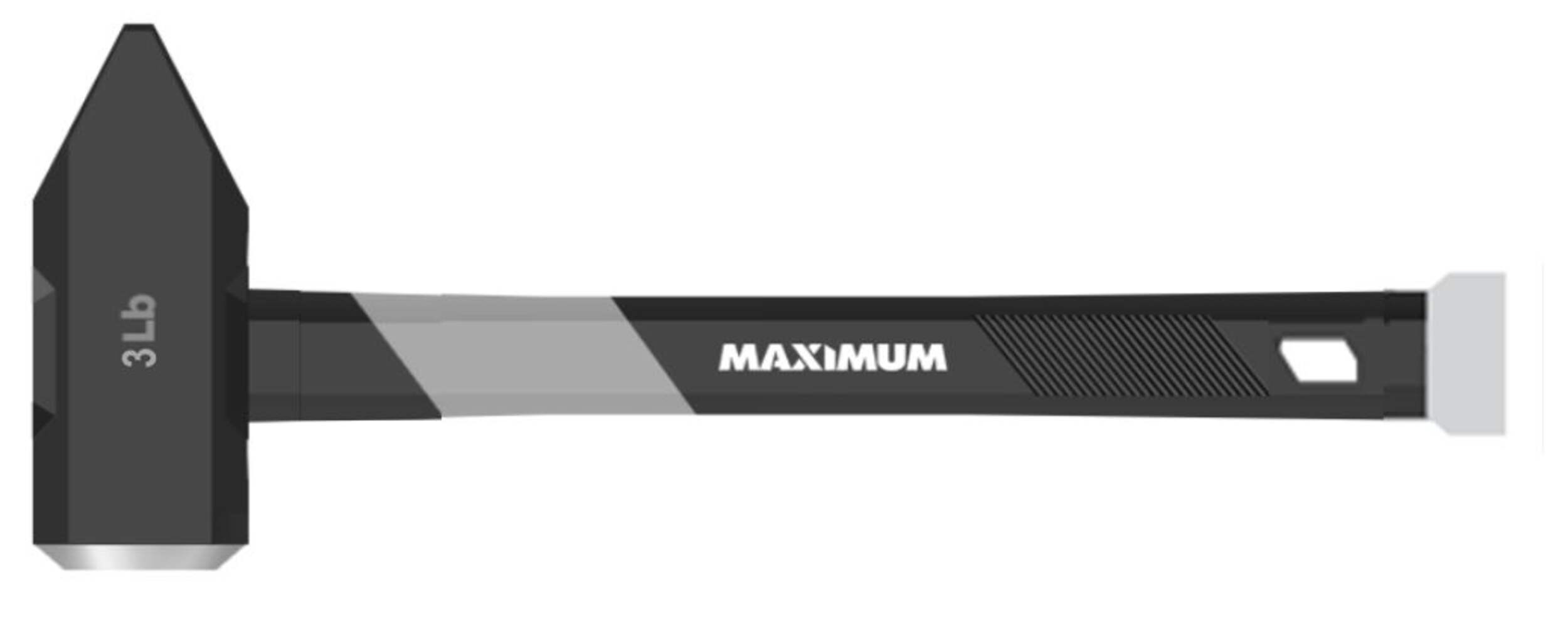 Masse Blacksmith MAXIMUM, 3 lb Front_Flat