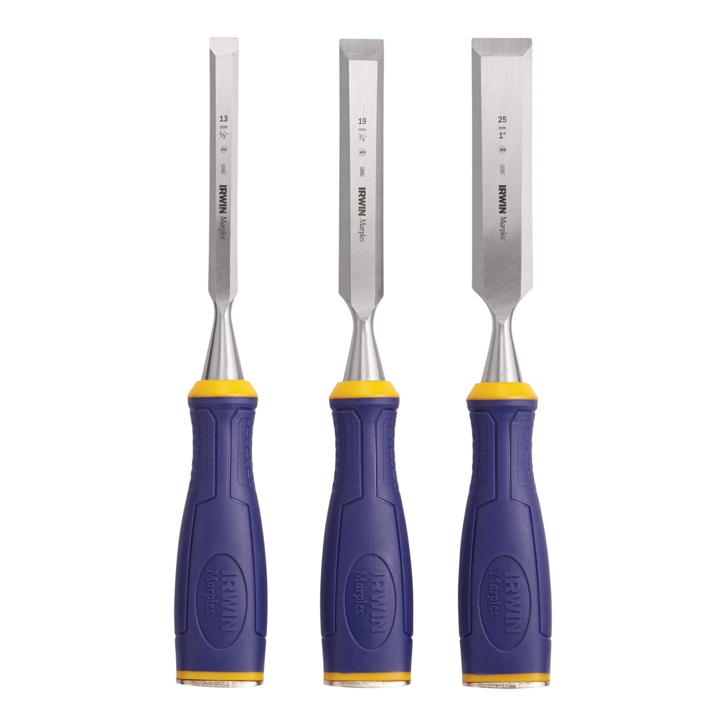Irwin Wood Chisel Set, 3-Piece Front_Flat