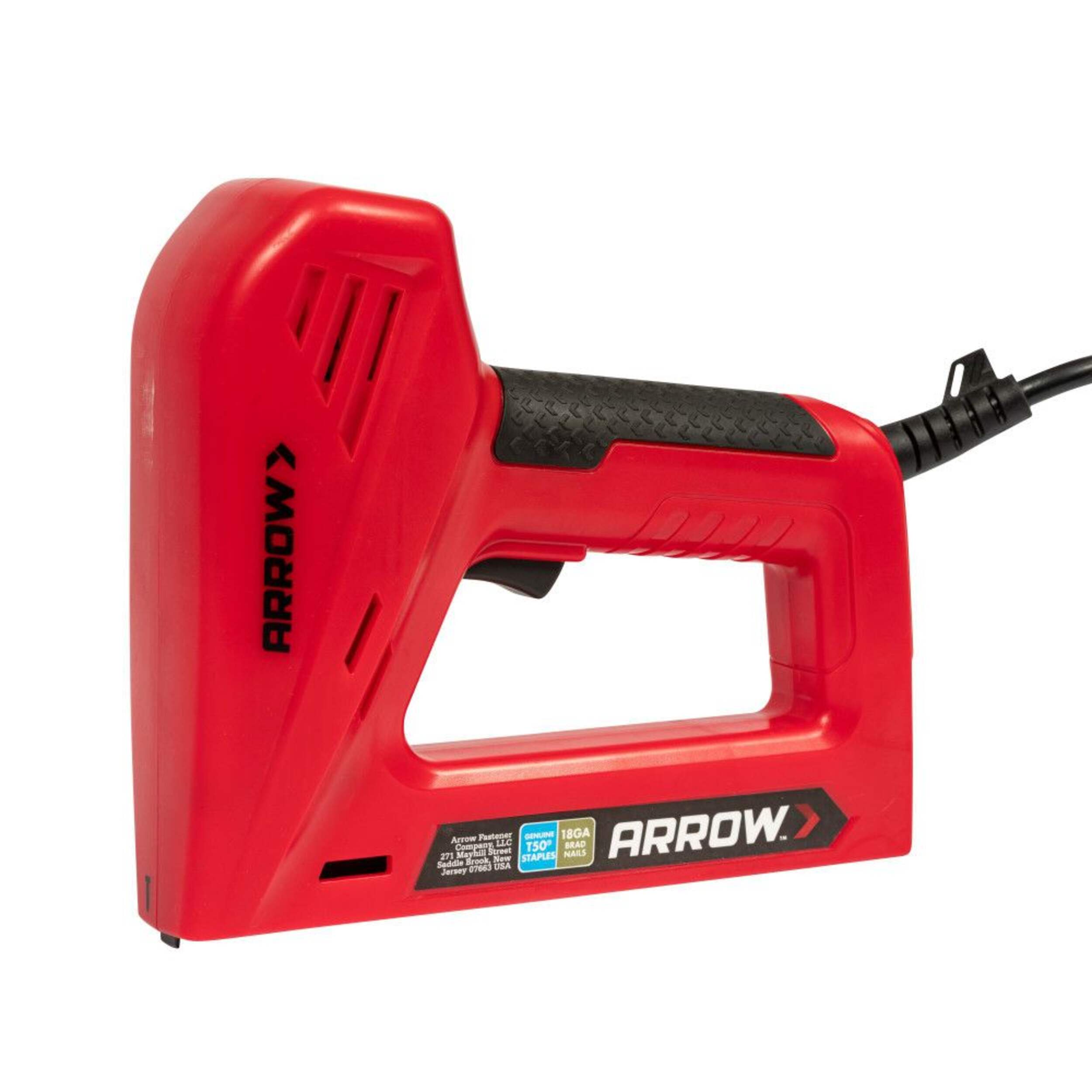 Agrafeuse et cloueuse électriques Arrow T50ACN Front_Angled_Left