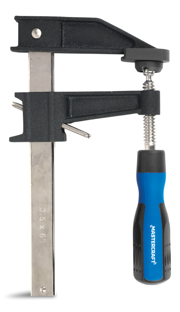 Mastercraft Clutch Bar Clamp with 3.5in Throat Depth, Assorted Sizes