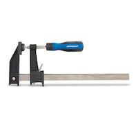 Mastercraft Clutch Bar Clamp with 3.5-in Throat Depth, Powder-Coated, Assorted Sizes Side_Left