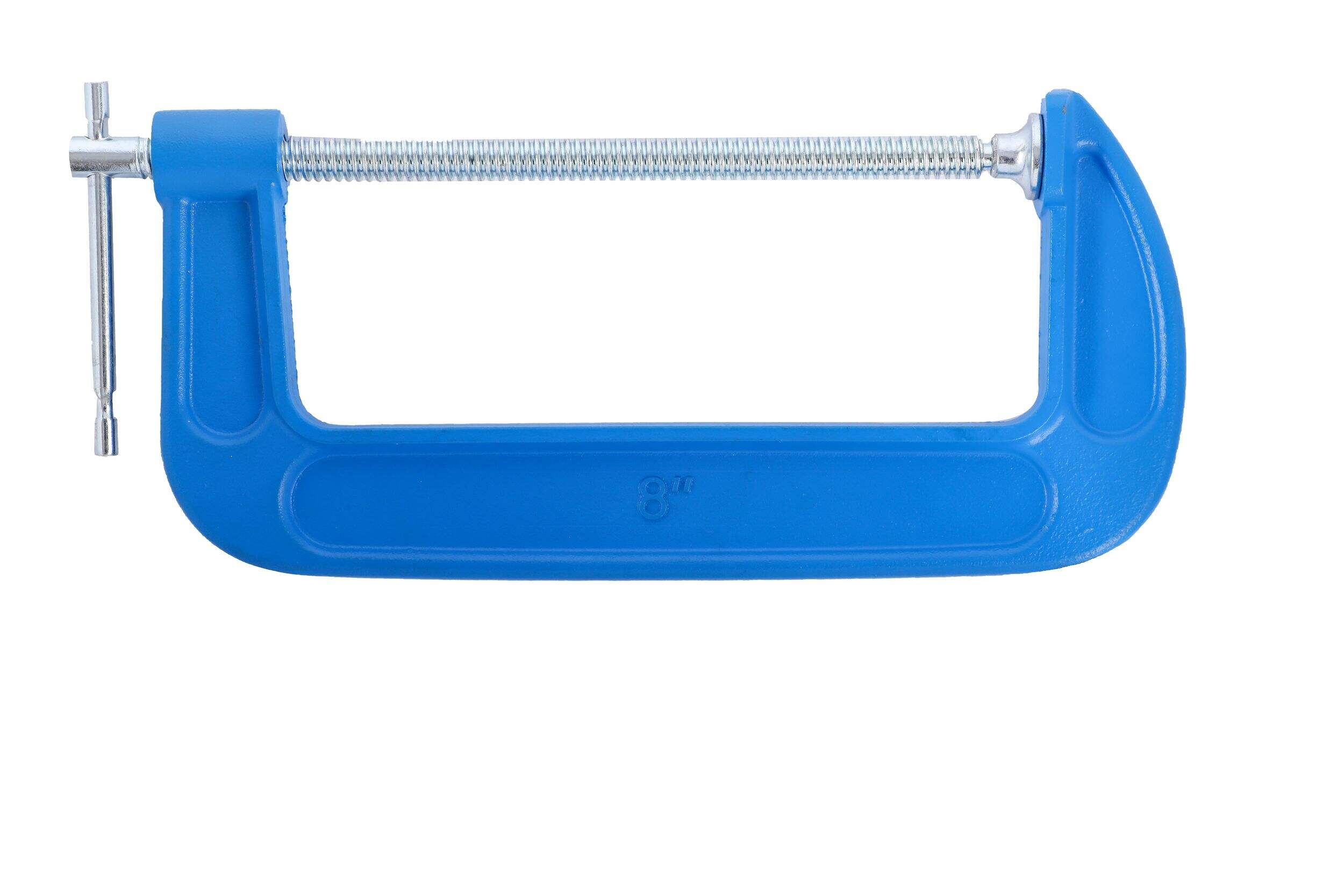 Mastercraft 8-in 1300-lb C-Clamp with 3.5-in Throat Depth Side_Right