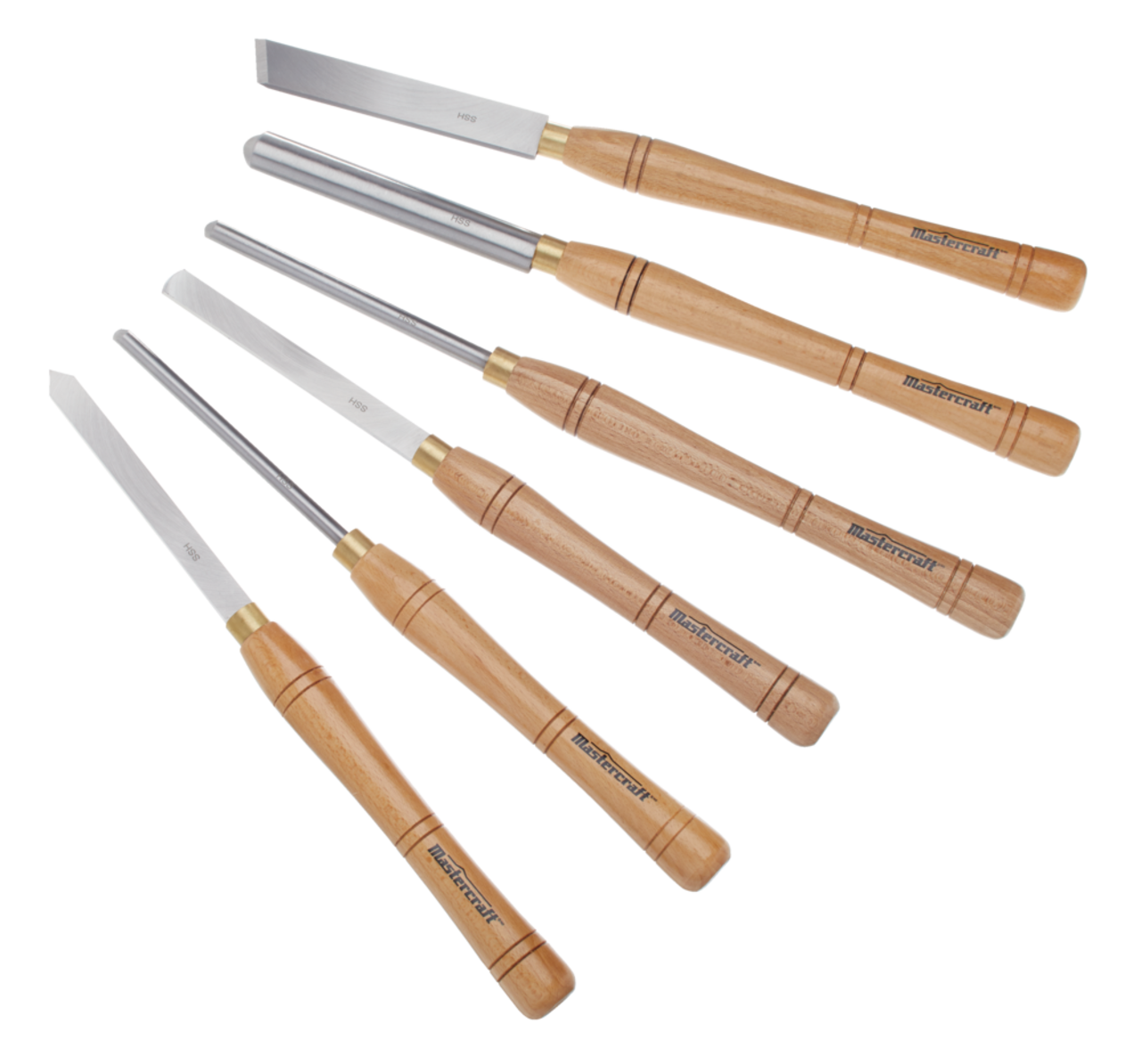 Set de 6 ciseaux à bois forgés par LaForgeRayonnante sur L'Air du Bois
