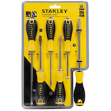 Stanley 6-pc Demo Screwdriver with Magnetic Tips Front_Flat