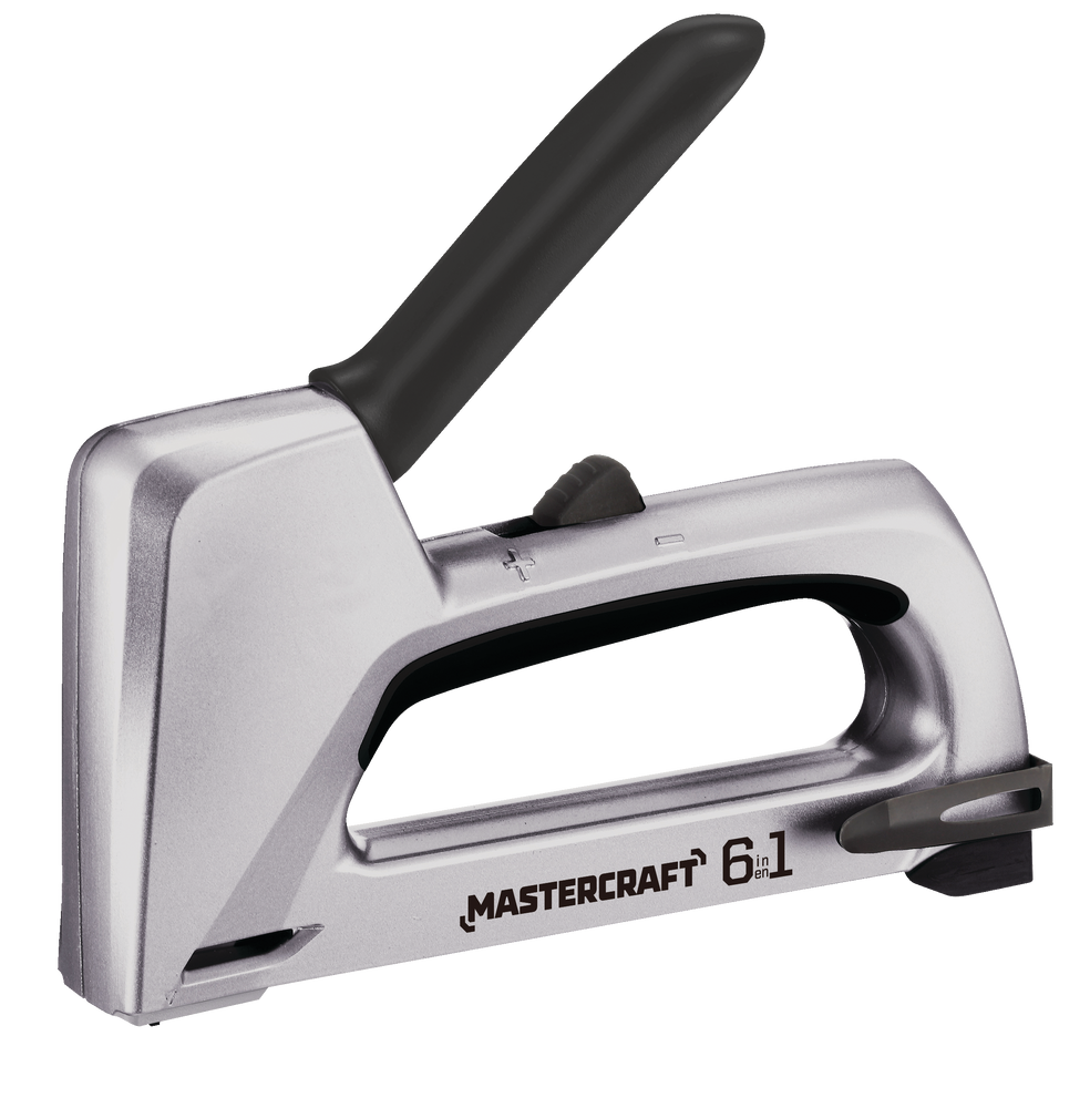 Mastercraft 6in1 Staple Gun and Nailer, Fits 5/169/16in T50 Staples