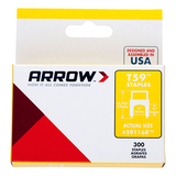 Arrow Fastener 591168 1/4-in x 14-in T59 Insulated Staples, Clear, 300-pk Overhead_Plunge