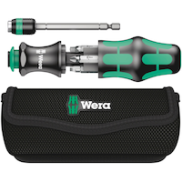 Wera Kraftform Kompakt 26 Screwdriver Tool Set with Telescopic Blade and Pouch, 5051025001