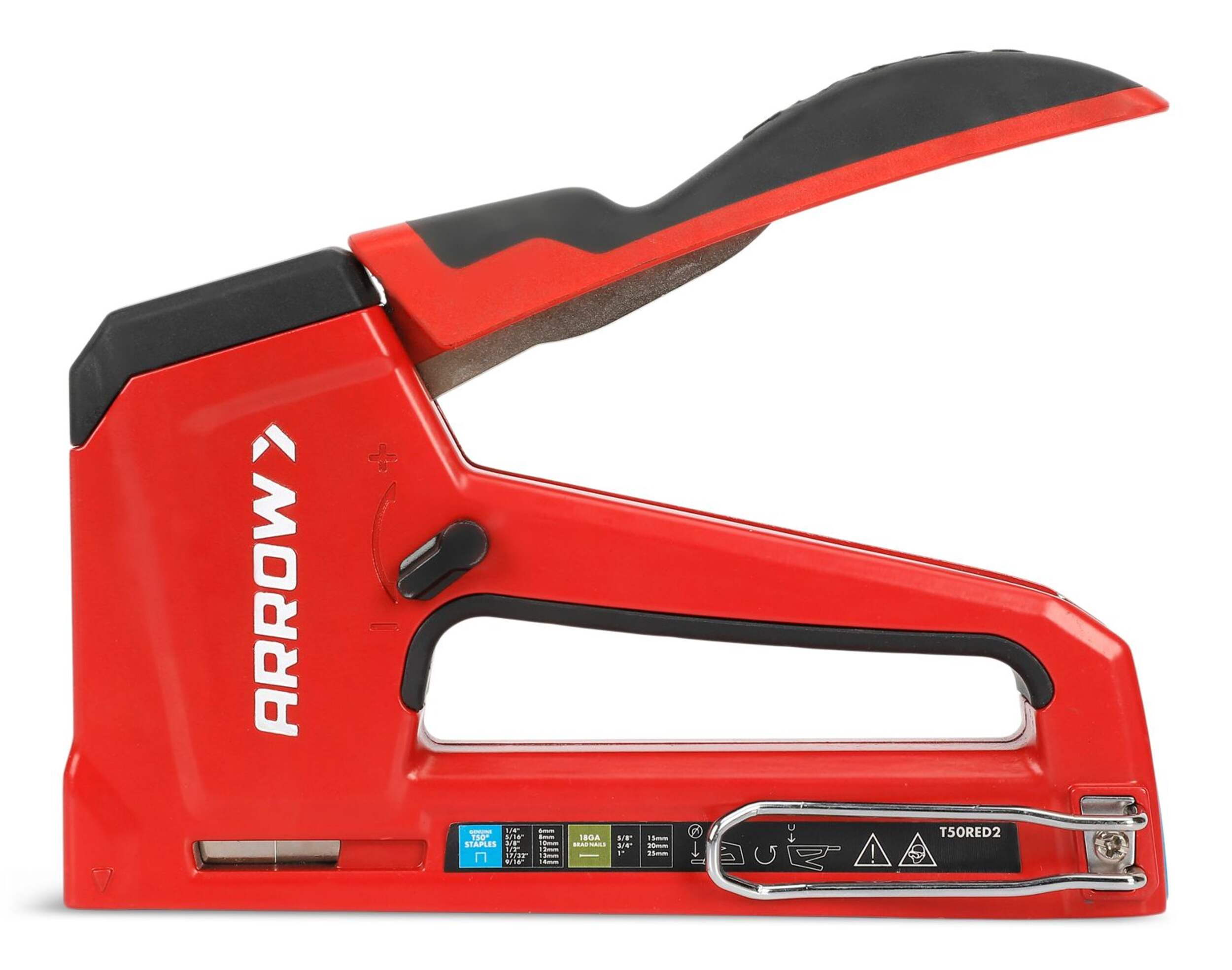 Arrow T50red2 Professional Staple Gun And Nailer Fits T 50 Staples And 1