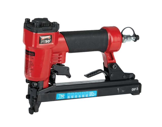 Arrow PT50 OilFree Pneumatic Staple Gun, Fits 1/4in, 5/16in, 3/8in