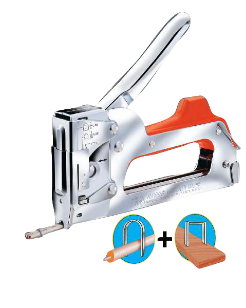 Arrow Dual Purpose Staple Gun and Wire Tacker, Fits 3/4in9/16" T25