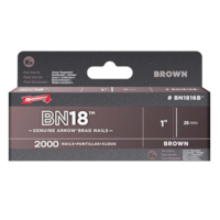 Arrow 18-Gauge Brad Nails, 1-in