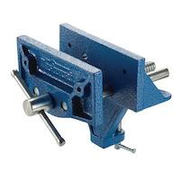 Mastercraft Woodworking Vise, Wide Jaw, 6-in 