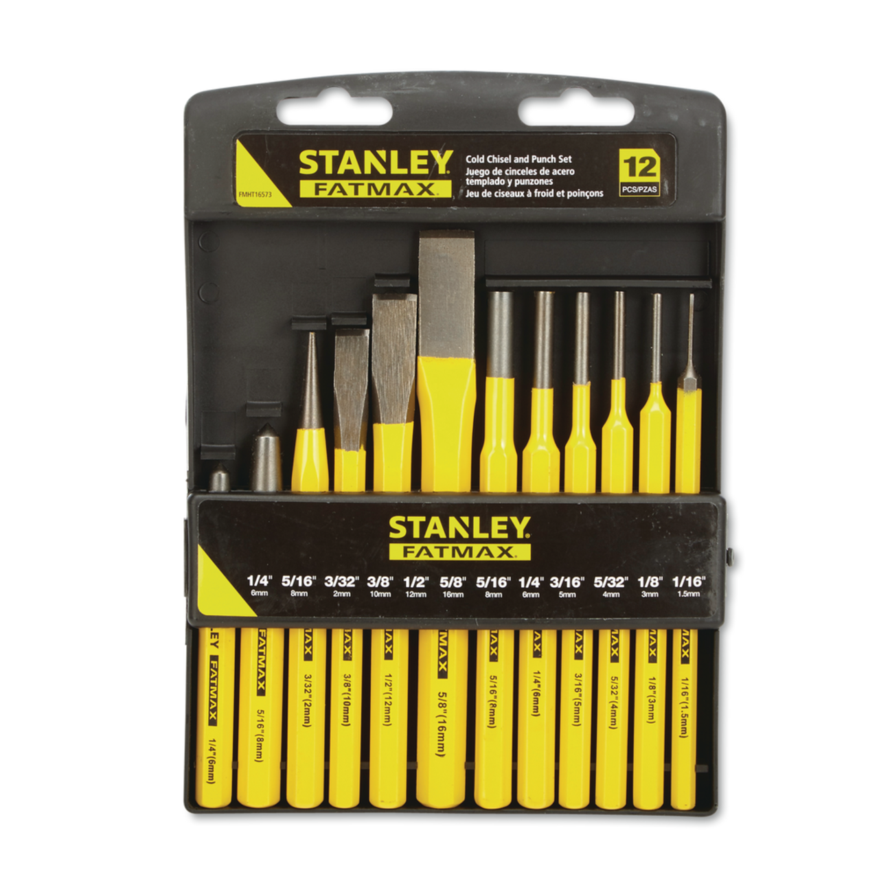 Vintage Stanley Cold Chisels and Punches Store Display 12 wide
