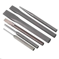 Mastercraft 6-piece Chisel/Punch Set Overhead_Plunge
