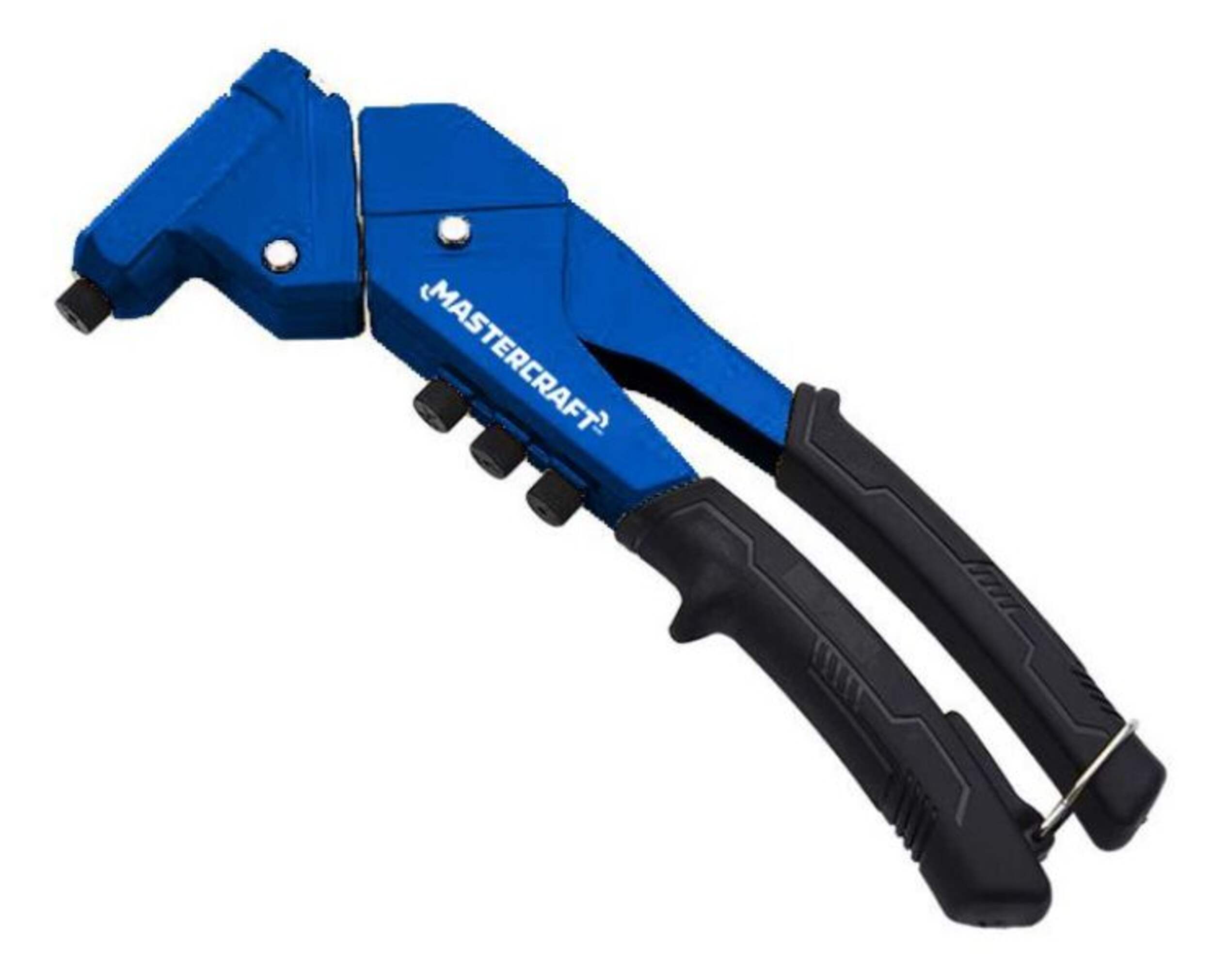 Mastercraft Swivel Head Riveter with Curved Handle, 11-in Front_Flat