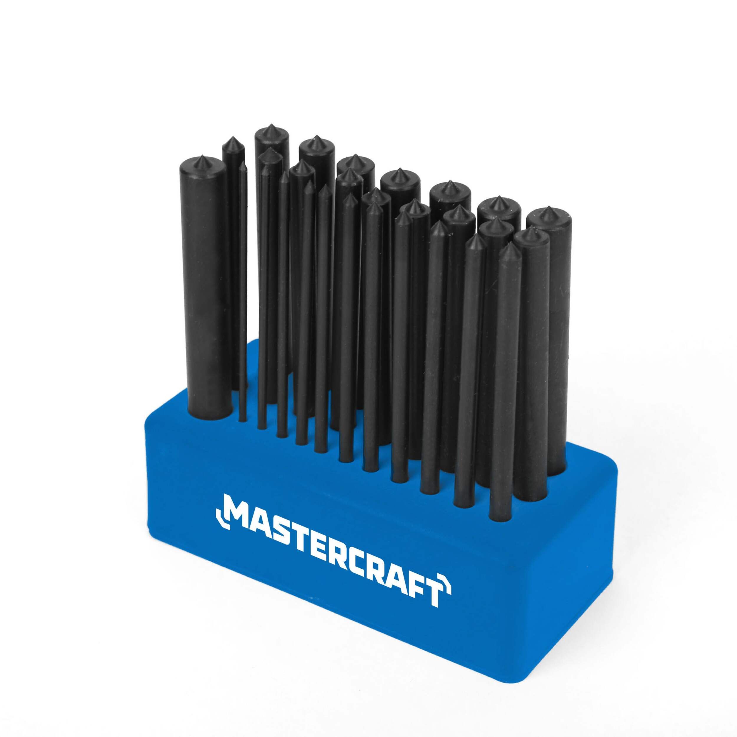Mastercraft Precision Ground Chisel and Punch Set, 28-pc Front_Angled_Left