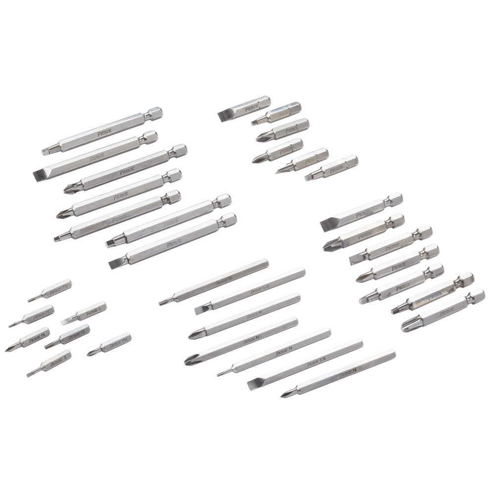 Picquic 40pc Collectors Edition MultiBit Screwdriver Set, 5 Drivers