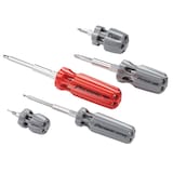 Picquic 40-pc Collectors Edition Multi-Bit Screwdriver Set, 5 Drivers, Grey/Red Composite_or_Mixed
