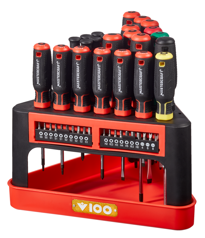 Mastercraft Screwdriver & Bit Set, 100pc Canadian Tire
