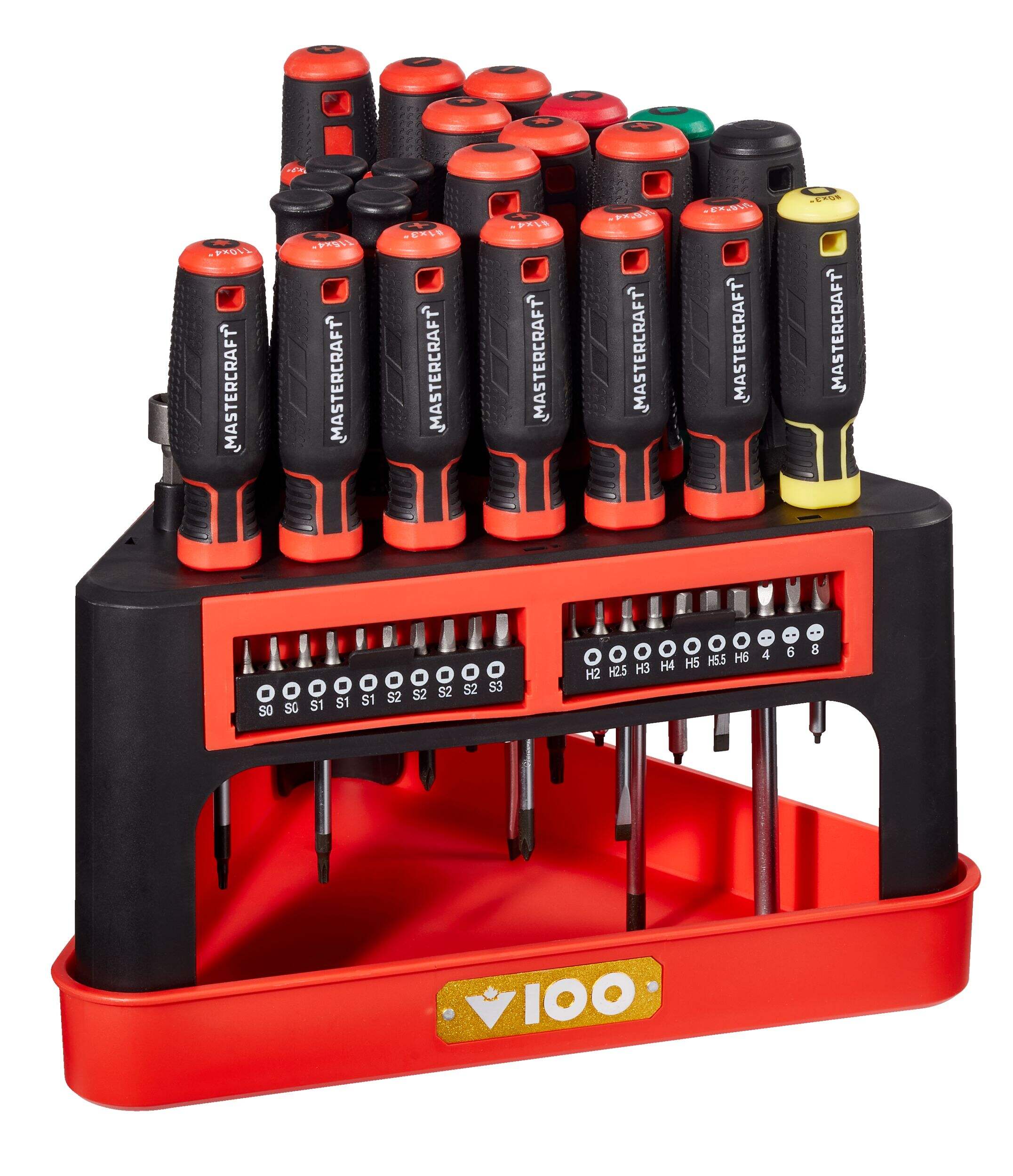 Mastercraft Screwdriver & Bit Set, 100pc Canadian Tire