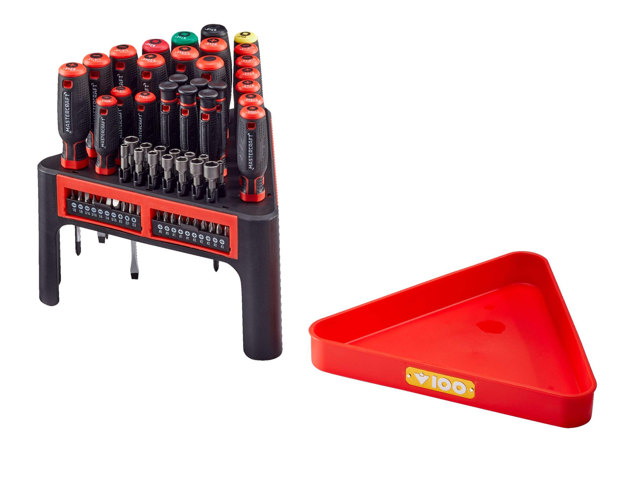 Mastercraft Screwdriver & Bit Set, 100pc Canadian Tire