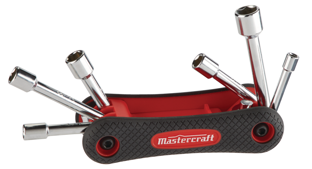 Mastercraft SAE 6in1 Folding Nut Driver Canadian Tire