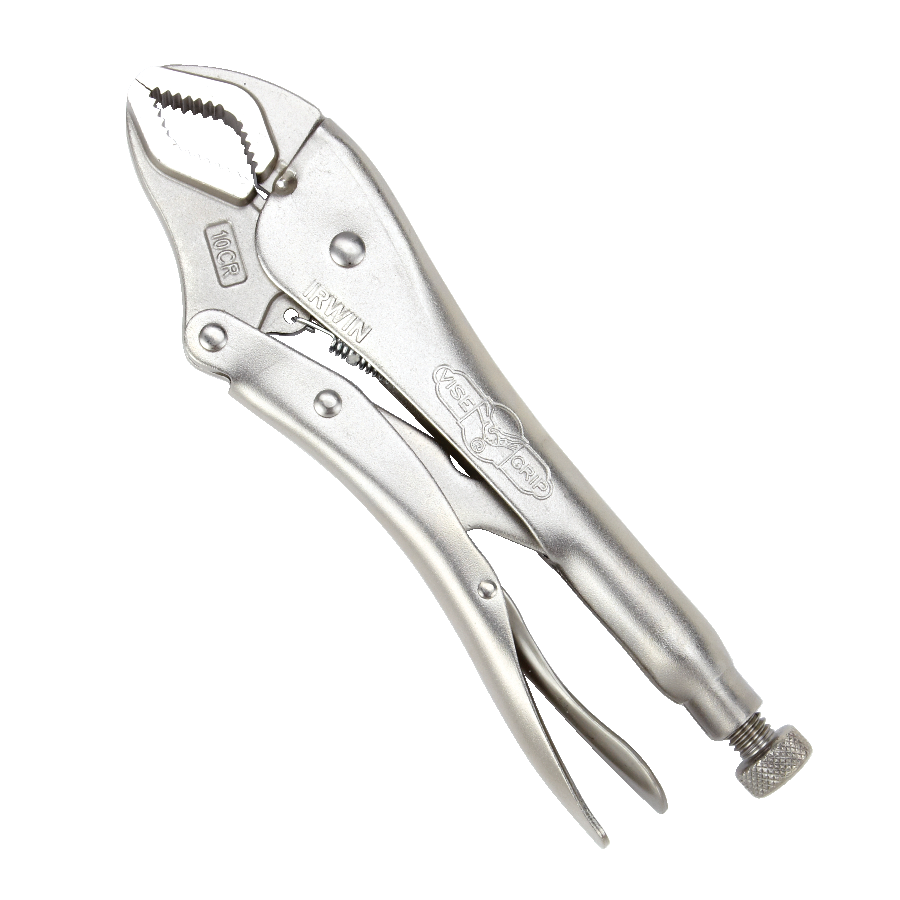 IRWIN 4935576 Vise-Grip 10CR Curved Jaw Locking Pliers, 1-7/8-in Jaw  Capacity, 10-in