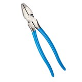 Pinces d'électricien à effet de levier puissant Channellock 3610, technologie de levier Xtreme (XLT), bec rond, 10,5 po Front_Flat