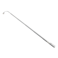 Mastercraft Telescopic Magnetic Pick-Up Tool, 360° Flexible Head, Pocket Clip, Holds Up To 3-lb, 21-in