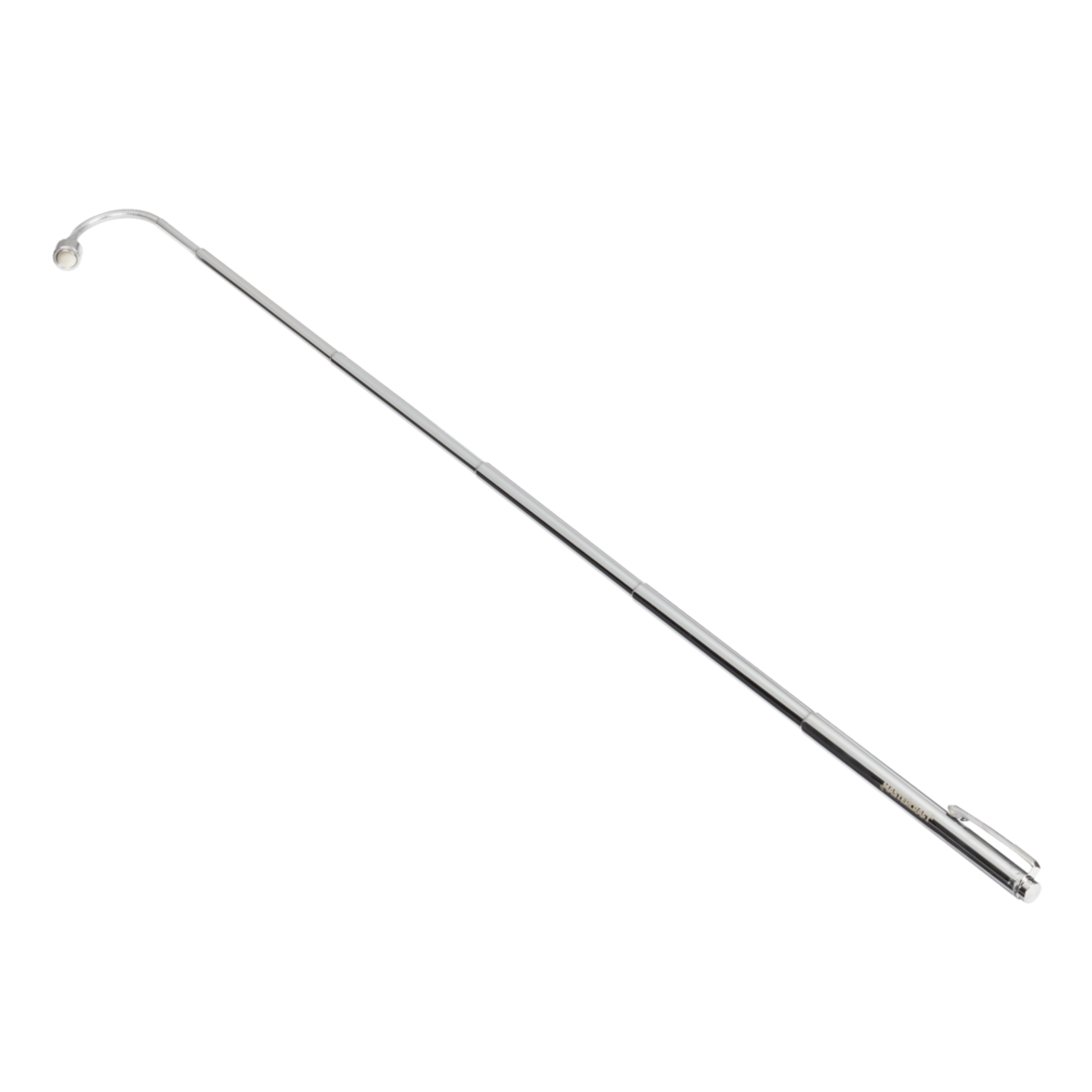 Ramasse-pièces magnétique télescopique Mastercraft, tête flexible à 360°, pince de poche, capacité de 3 lb, 21 po Front_Angled_Right