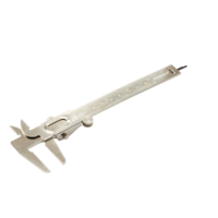 Mastercraft Vernier Caliper, Imperial/Metric, 3 Way Measuring, Rust Resistant, 3.7¼-in x 2½-in x 3/8-in