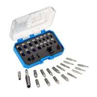 Mastercraft Screw Extractor Set with Hard Case, 18-pc Composite_or_Mixed