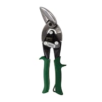 Midwest MWT-6510R Offset Right Cut Snips, Glidetech® Forged Blades, Kush'n-Power® Comfort Grip Handles Front_Flat