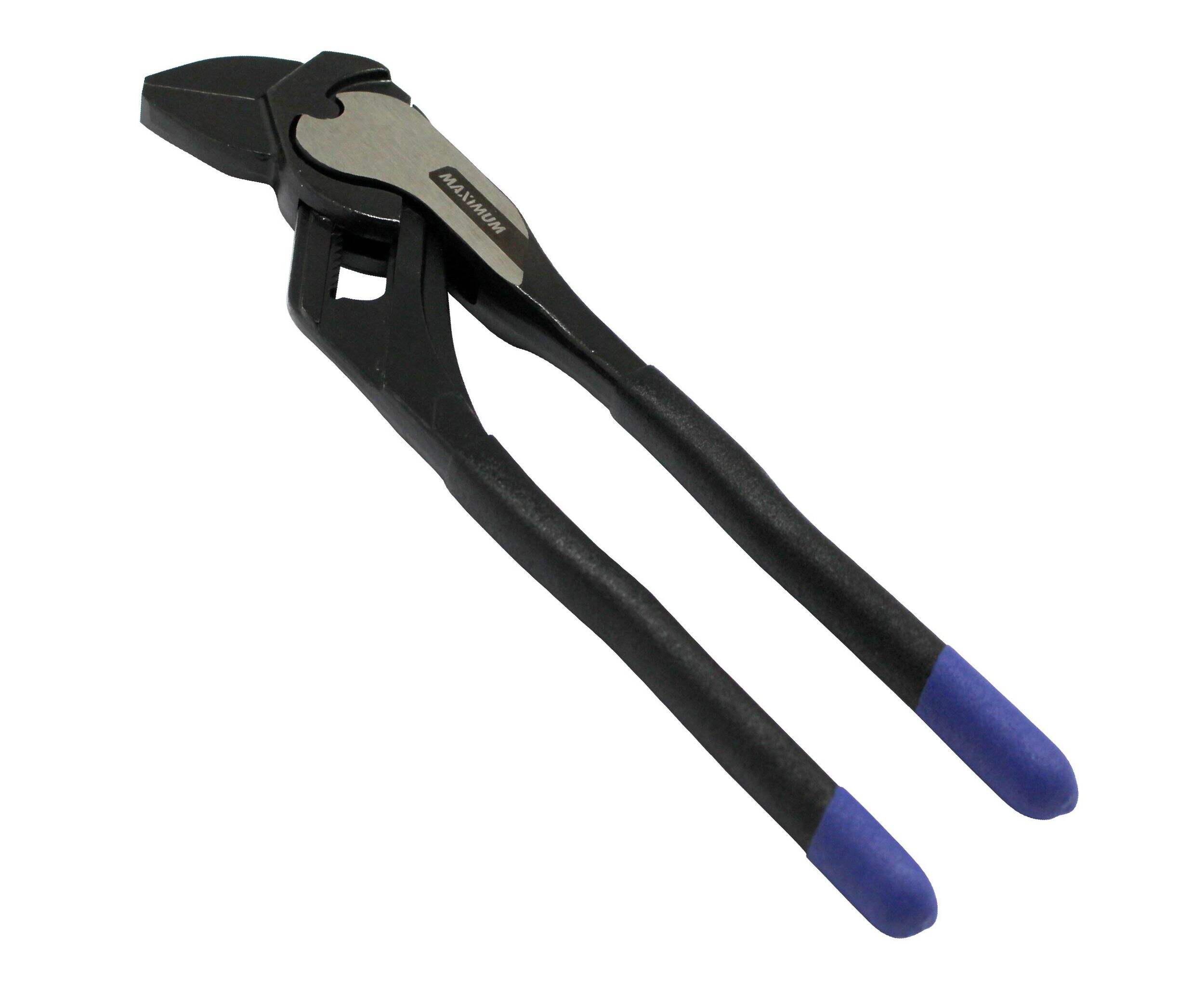 MAXIMUM Pliers Wrench, Smooth Jaws, Black Oxide Coating, Rust Resistant
