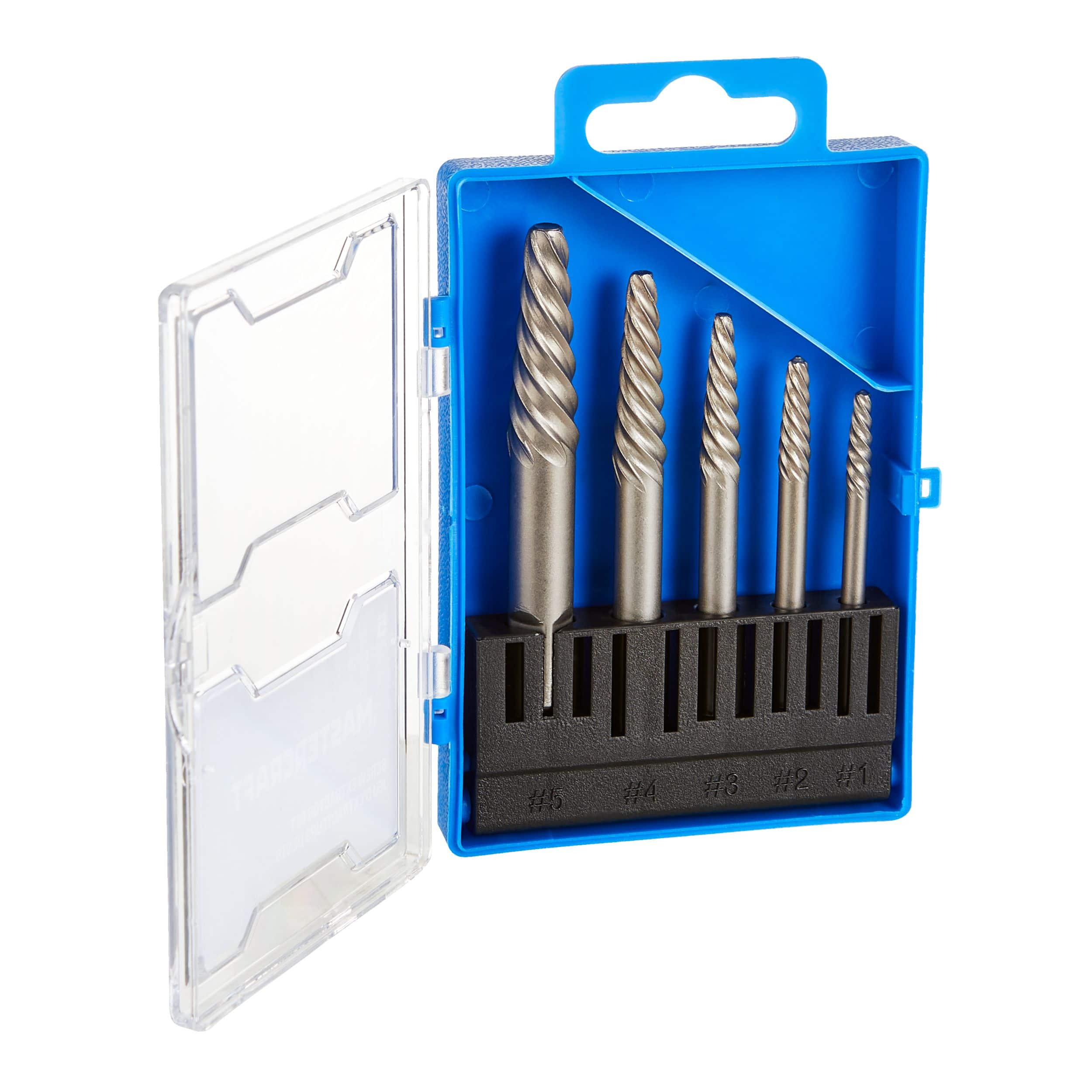 Screw extractor outlet bit set