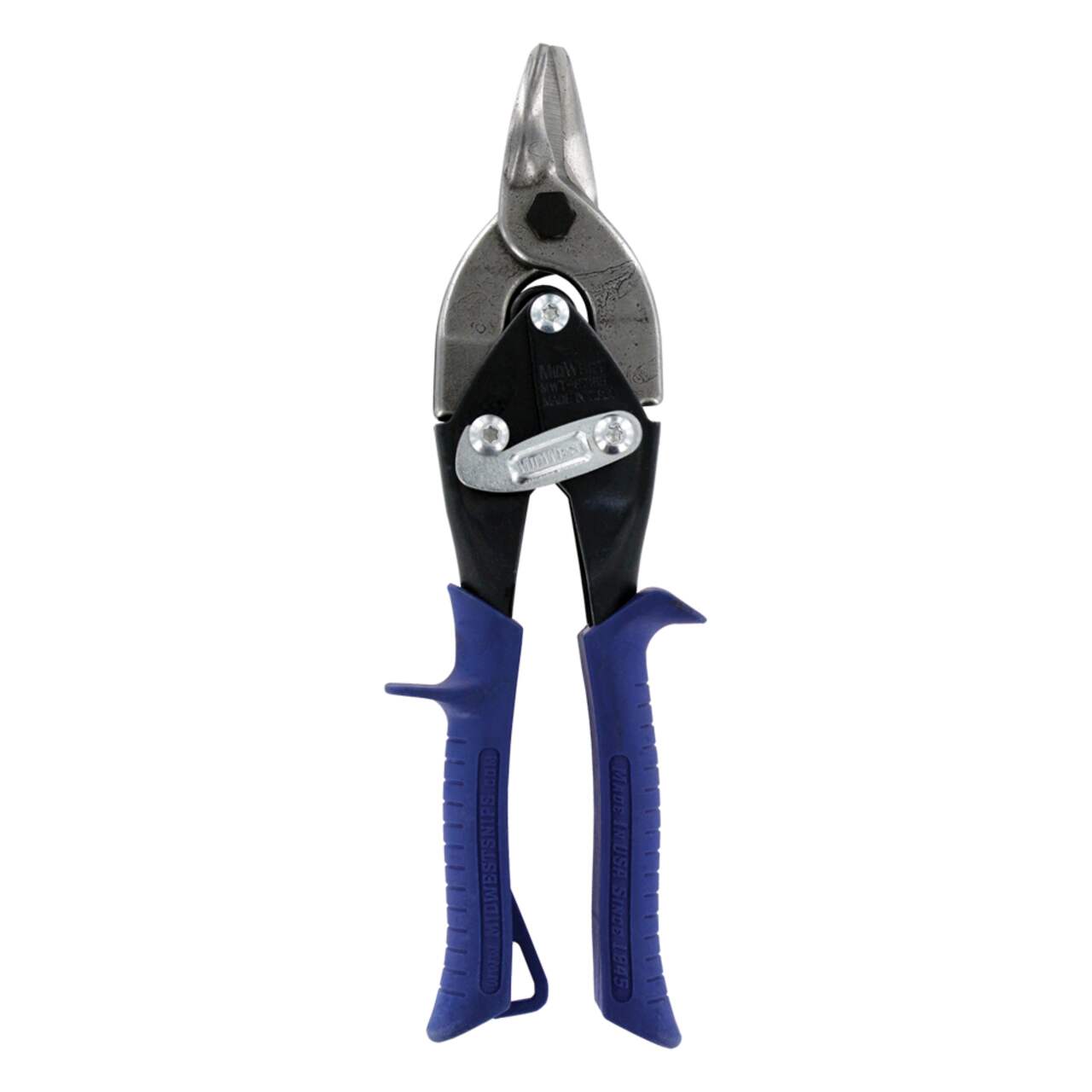 MIDWEST MWT 6716B Bulldog Aviation Snips Glidetech Forged Blades