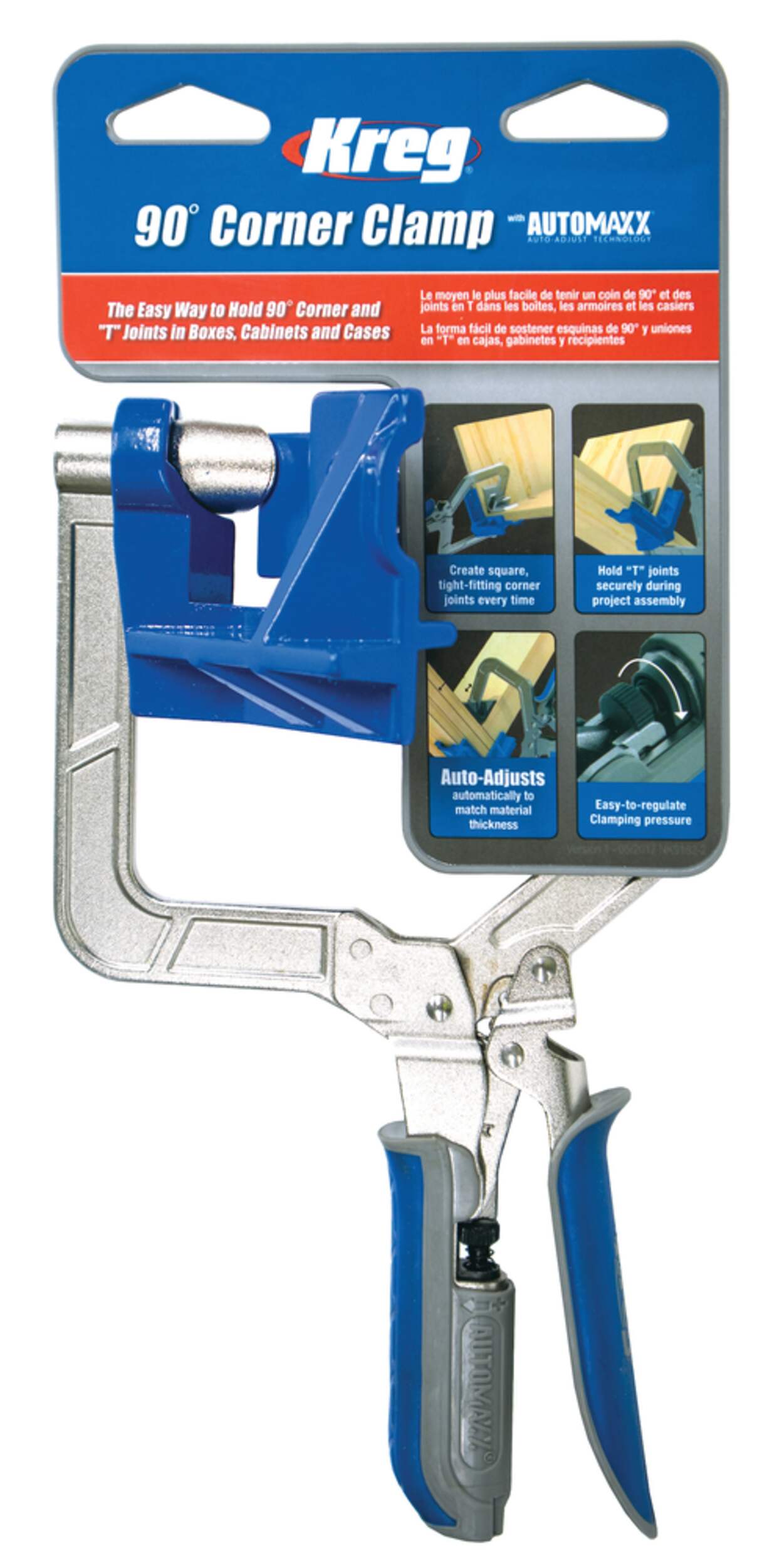 Kreg KHCCC 90° Corner Clamp with Automaxx® Front_Flat