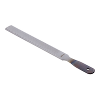 Mastercraft Woodcraft Rasp, Solid Handle with Hang Up Hole, High Carbon Steel, 8-in