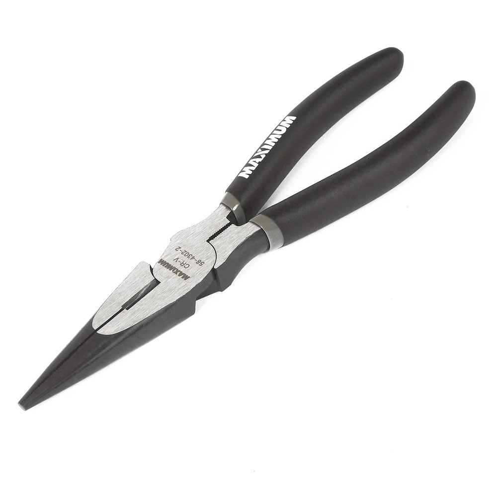 MAXIMUM High Leverage Long Nose Pliers, 8in Canadian Tire