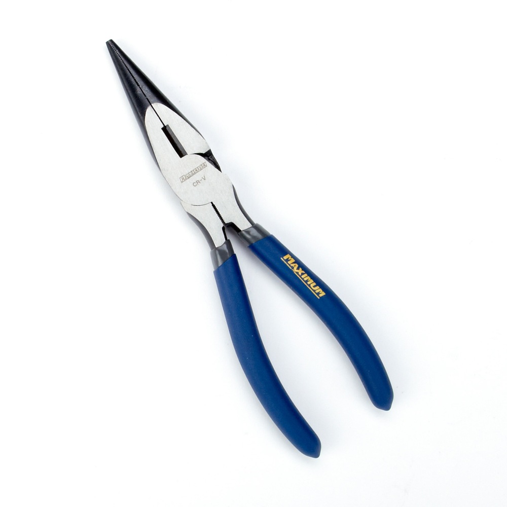 MAXIMUM High Leverage Long Nose Pliers, 8in Canadian Tire