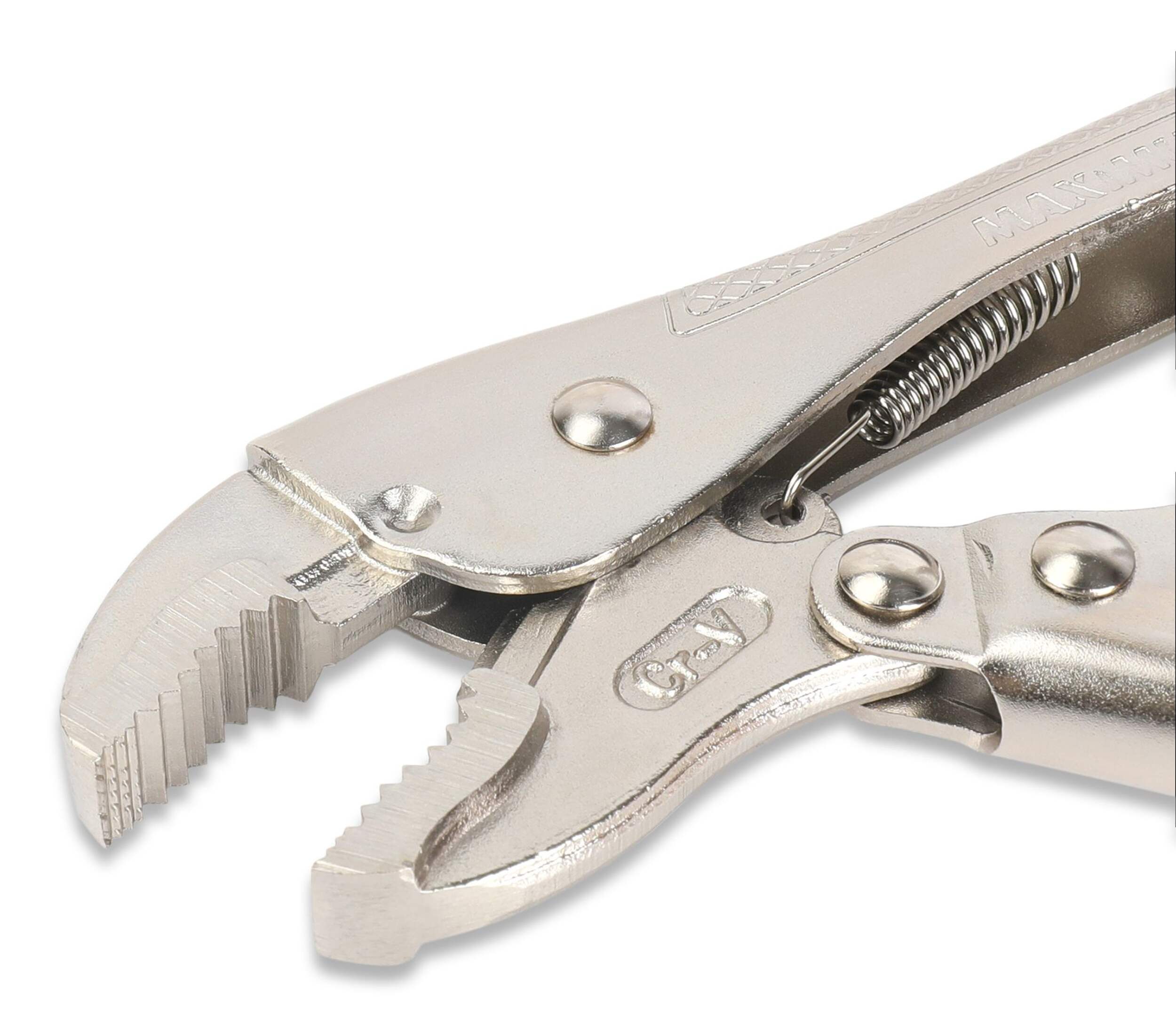 MAXIMUM High Leverage Locking Pliers with Quick Release Set, CrV Steel