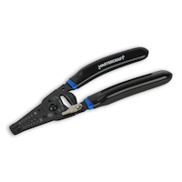 Pince à dénuder Mastercraft de calibre 10-22, poignées à prise confortable, acier traité thermiquement à haute teneur en carbone Front_Three_Fourths_Angled_Left