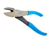 Channellock 447 Curved Diagonal Cutting Pliers, High Leverage, 7.5-in Front_Three_Fourths_Angled_Left