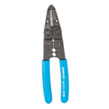 Channellock® 908 10-22 Gauge Wire Stripper, High Carbon Steel, 8-1/4-in (20.95 cm) Front_Flat
