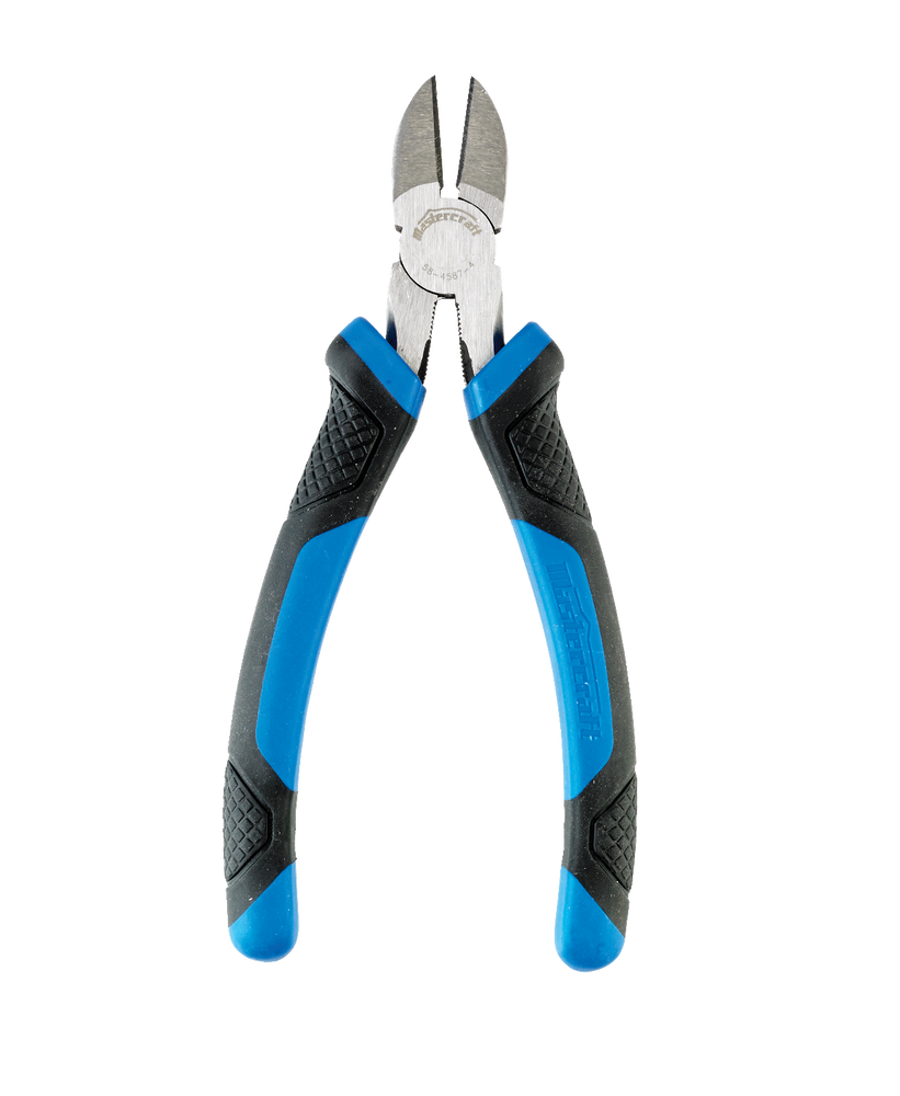 Mastercraft Diagonal Cutting Pliers, Micro. Comfort Grip Handle, High