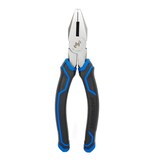 Mastercraft Lineman's Pliers, Micro Chrome Finish, High Carbon Steel, 8-in Front_Flat