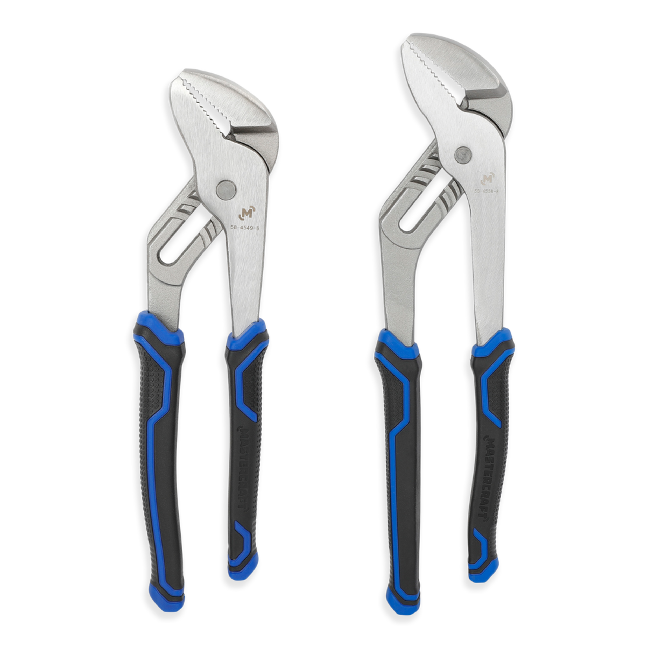 Mastercraft Tongue & Groove Pliers Set, Comfort Grip Double-Shot
