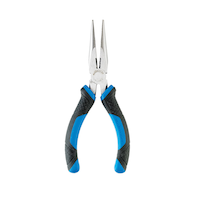Mastercraft Long Nose Pliers, Micro Chrome Finish, High Carbon Steel, Assorted Length